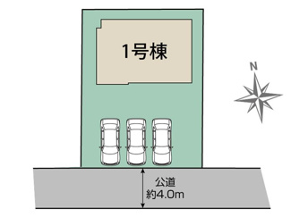【区画図】 | 福島市笹谷三本松　1号棟（Z）