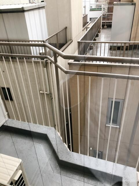 大野コーポのバルコニー