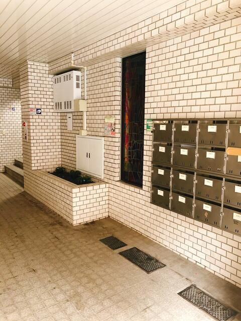 大野コーポのエントランス