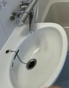 大野コーポの洗面所