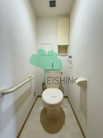 フェリーチェ原田2のトイレ|清潔感のあるトイレです。