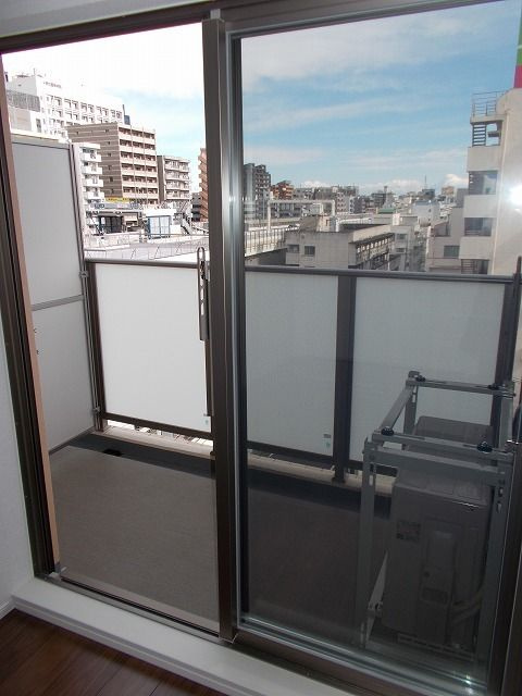 シーザスパレス錦糸町のバルコニー