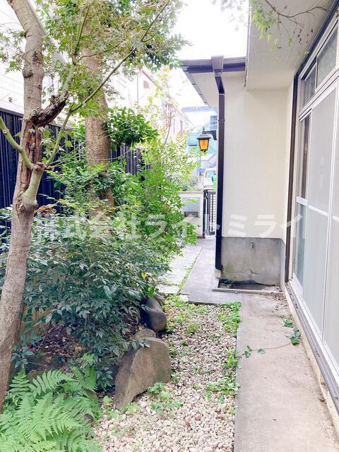 赤城下町戸建の庭| 