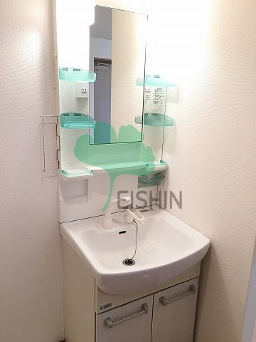 イルグラッツィア博多駅東1の洗面所|シンプルで使いやすい洗面台です！
