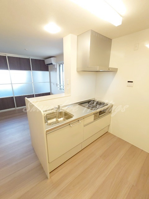 藤沢市湘南台６丁目のアパートのキッチン