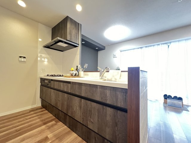 レピア西真美の丘のキッチン|対面式システムキッチン