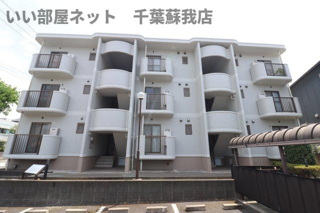 ハイツおゆみ野Ⅱの外観|おしゃれな外観です