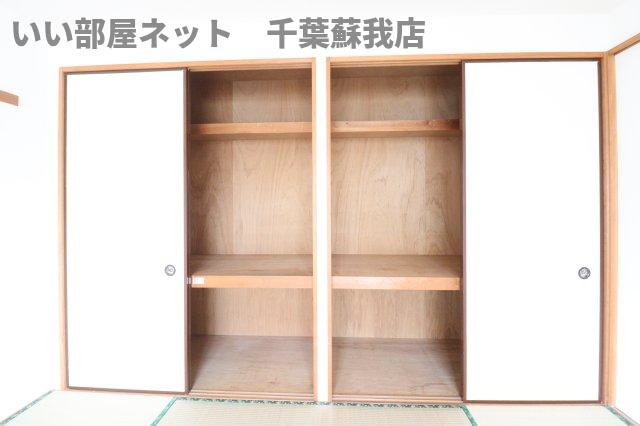 ハイツおゆみ野Ⅱの収納|ちょっとした収納スペースも充実しています