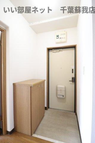 ハイツおゆみ野Ⅱの玄関|玄関です
