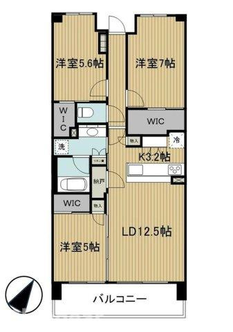シティテラス草加松原ガーデンズの間取り|ドキドキの新生活も、安心してスタート。ぴったりの住まいを見つけませんか？クランディアが一緒に住まい選びをサポートします‼　まずは、お気軽にお問合せください　＃クランディア