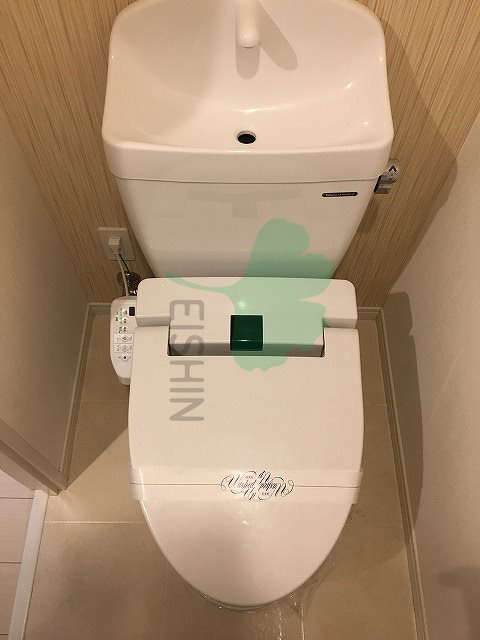 パームヴィラ笹原1のトイレ|清潔感のあるトイレです。