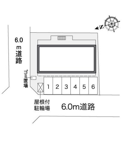レオパレスＩＳＬＡＮＤⅡの区画図