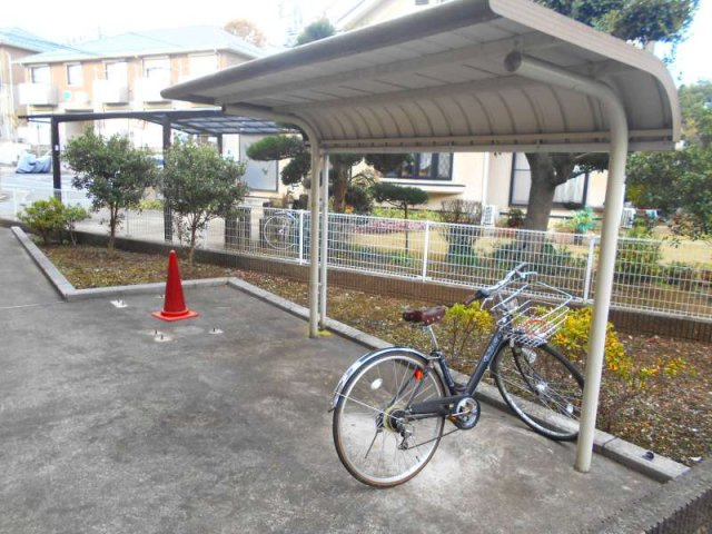レオパレスノーブル　シャトーのその他共用部分|駐輪場完備