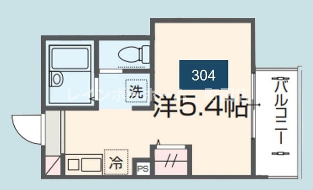 MELDIA番田※初期費用分割後払いサービス利用可能物件の間取り