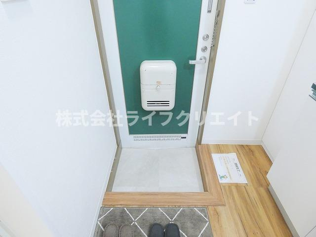 リブパーク日野の玄関