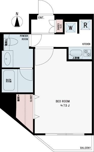 Ｌ－Ｆｌａｔ入谷の間取り