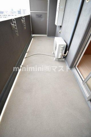 ドゥーエ森ノ宮のバルコニー