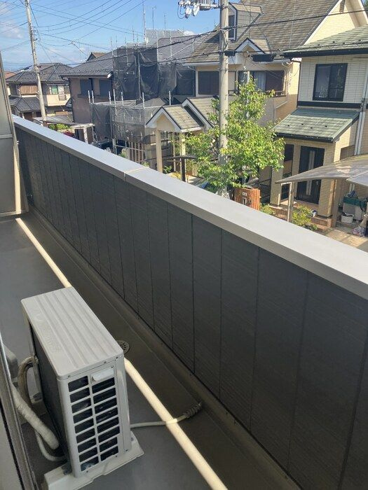 リート６２３　Ｗ（ウェスト）のバルコニー