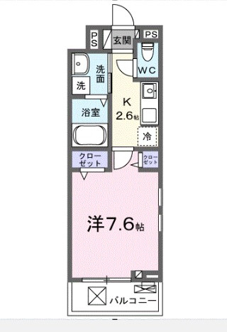 ヒカルサふじみ野上福岡の間取り