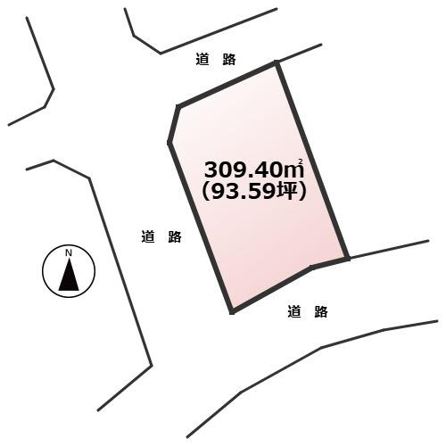 【土地図】 | 東区香椎駅東4丁目土地