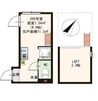 【間取り】 | ハーモニーテラス 南小岩Ⅴ