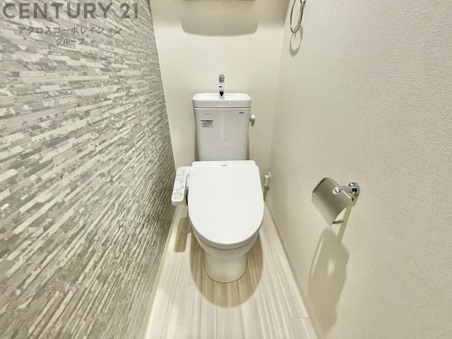 温水洗浄便座付きです♪