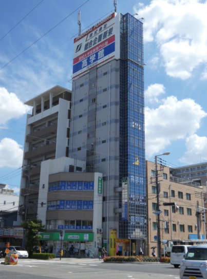 大阪市阿倍野区昭和町２丁目の店舗事務所の外観