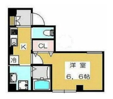 Jc street Kaguraの間取り