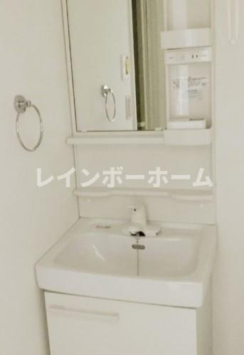 【仲介手数料：50％OFF】対象物件！の洗面所
