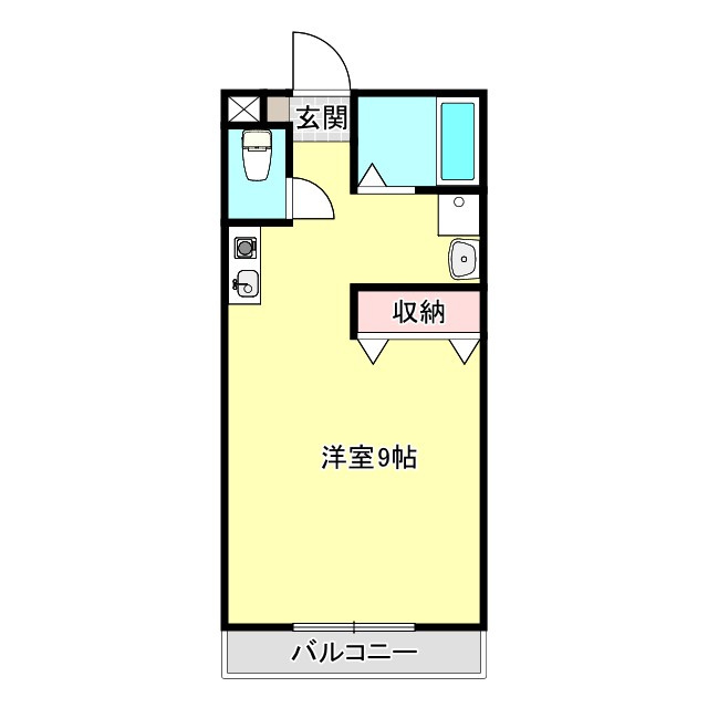 ネオコーポ八代本町の間取り