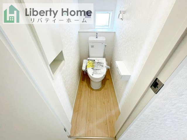 ひたちなか市津田第3　2号棟　新築戸建のトイレ