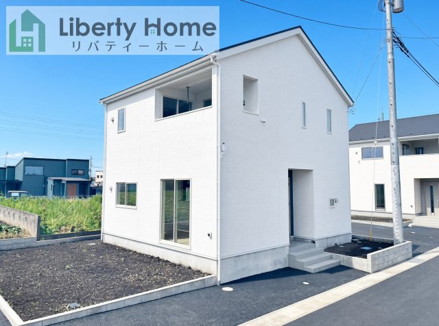 ひたちなか市津田第3　2号棟　新築戸建の外観|ご予約をいただければ、『平日の空いた時間』『周辺物件まとめて見たい』『1件だけ見たい』ももちろん可能です♪
お気軽にお問合せください♪