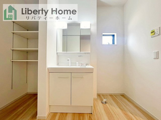 ひたちなか市市毛4期　3号棟　新築戸建の脱衣所