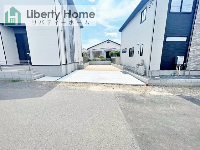 ひたちなか市市毛4期　3号棟　新築戸建の駐車場