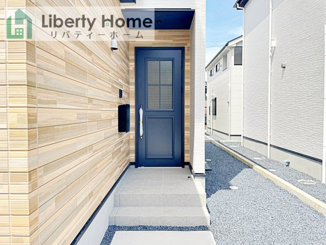 ひたちなか市足崎3期　3号棟　新築戸建のエントランス