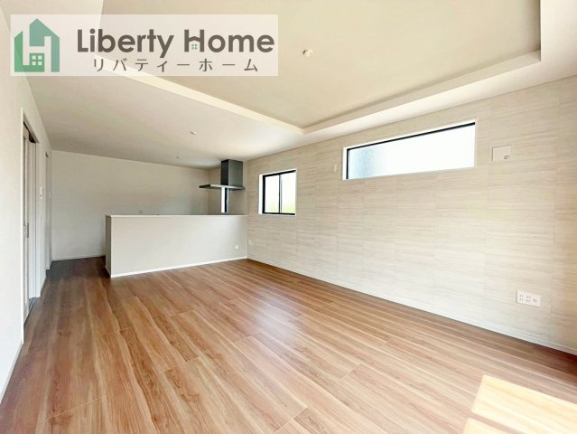 ひたちなか市市毛4期　1号棟　新築戸建の居間・リビング