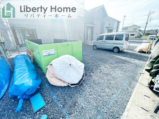 ひたちなか市三反田　Ｃ号棟　新築戸建の駐車場