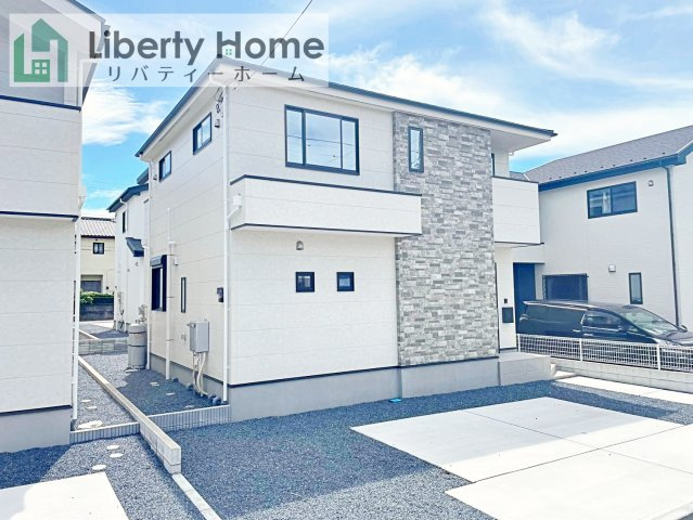 ひたちなか市足崎3期　1号棟　新築戸建の外観