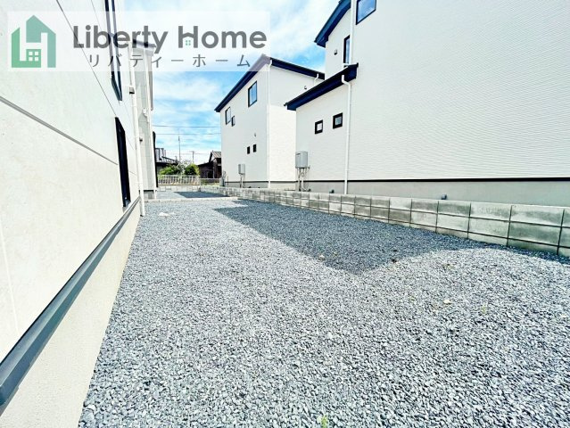 ひたちなか市足崎3期　1号棟　新築戸建の庭
