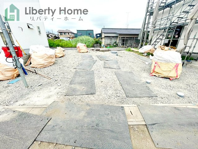 ひたちなか市津田第3　1号棟　新築戸建の駐車場