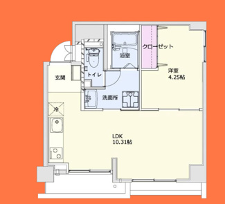 【間取り】 | 恵進マンション