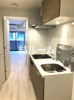 板橋区仲宿の賃貸マンションのキッチン