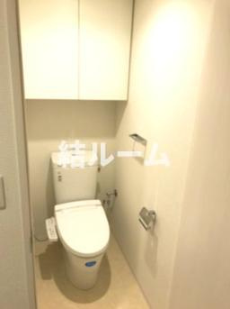 板橋区仲宿の賃貸マンションのトイレ