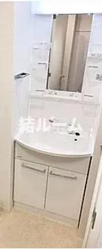 板橋区仲宿の賃貸マンションの洗面所