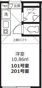 ファイルヒェン平井の間取り