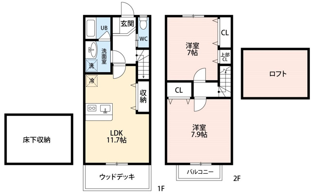 【間取り】 | セレーノC