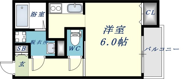 フェリーチェ下小阪の間取り