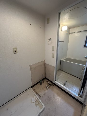 ファミリーフジの独立洗面台