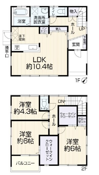 四街道市和良比の間取り