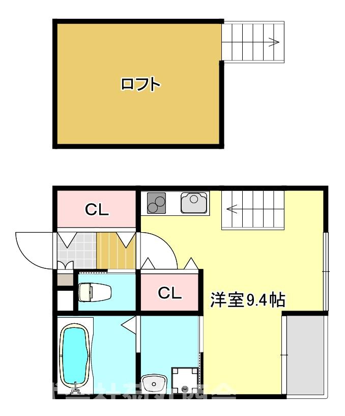 バンディエラⅡの間取り
